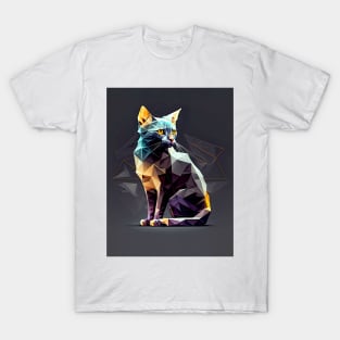 Geometric Cat No. 1: T-Shirt